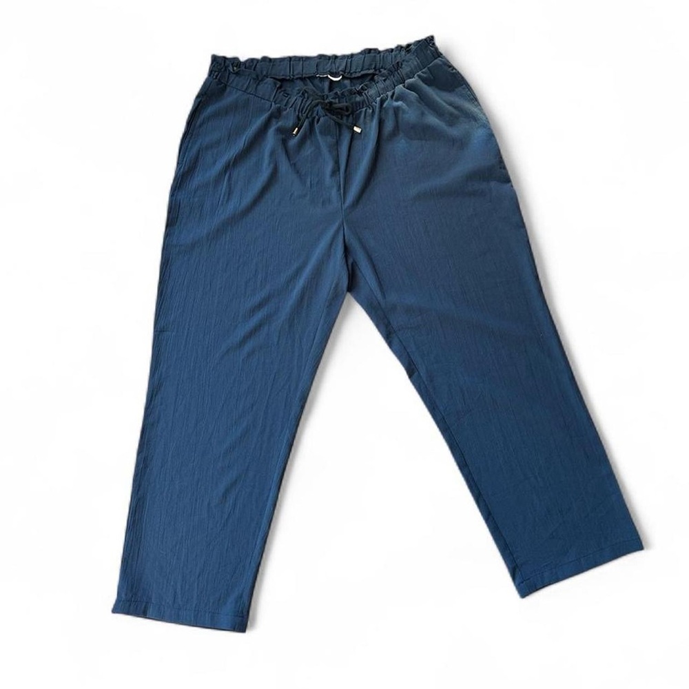 Blue Drawstring Pants
